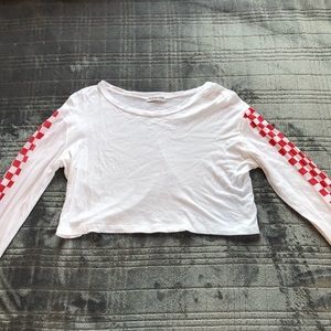 Fashion nova cropped sweatshirt